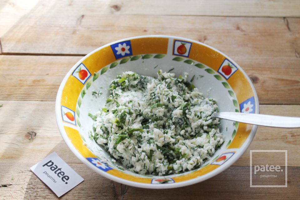 Пирожки с творогом и зеленью песочные - Шаг 18