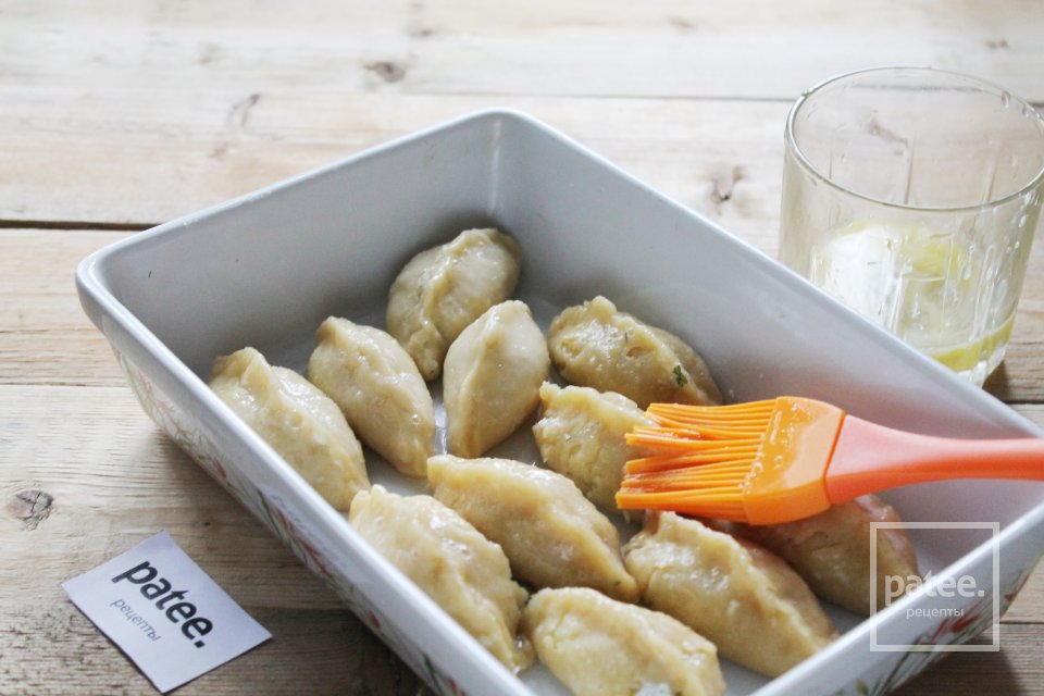 Пирожки с творогом и зеленью песочные - Шаг 23