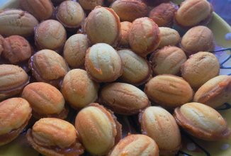 Печенье Орешки со сгущёнкой с электроорешнице