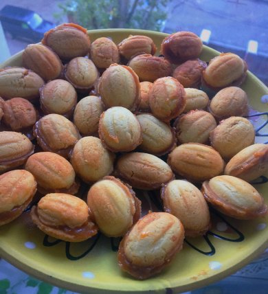 Печенье Орешки со сгущёнкой с электроорешнице