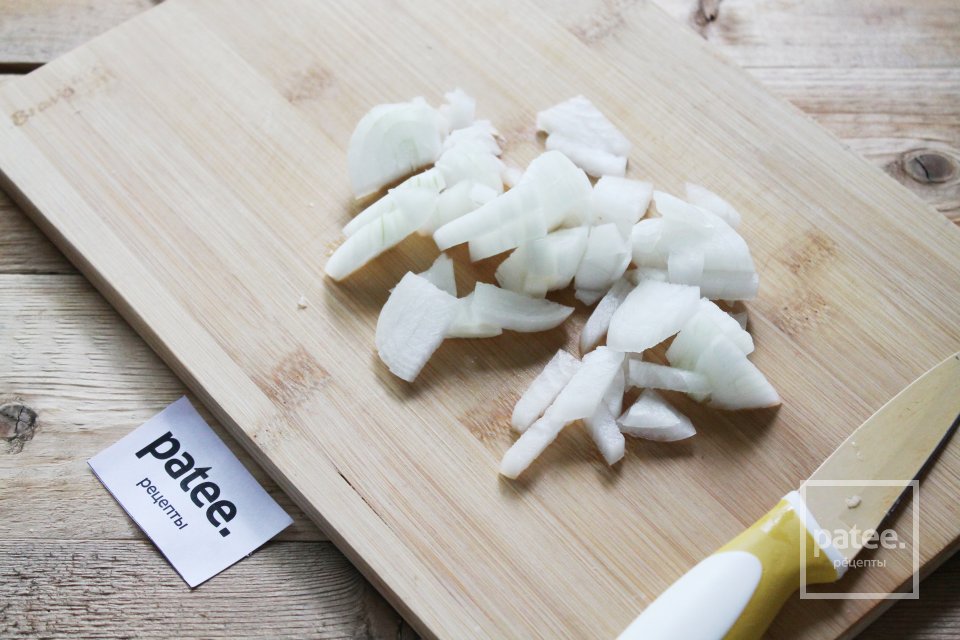 Перловая каша с морковью, луком и орехами - Шаг 5