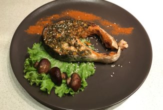 Стейки из лосося