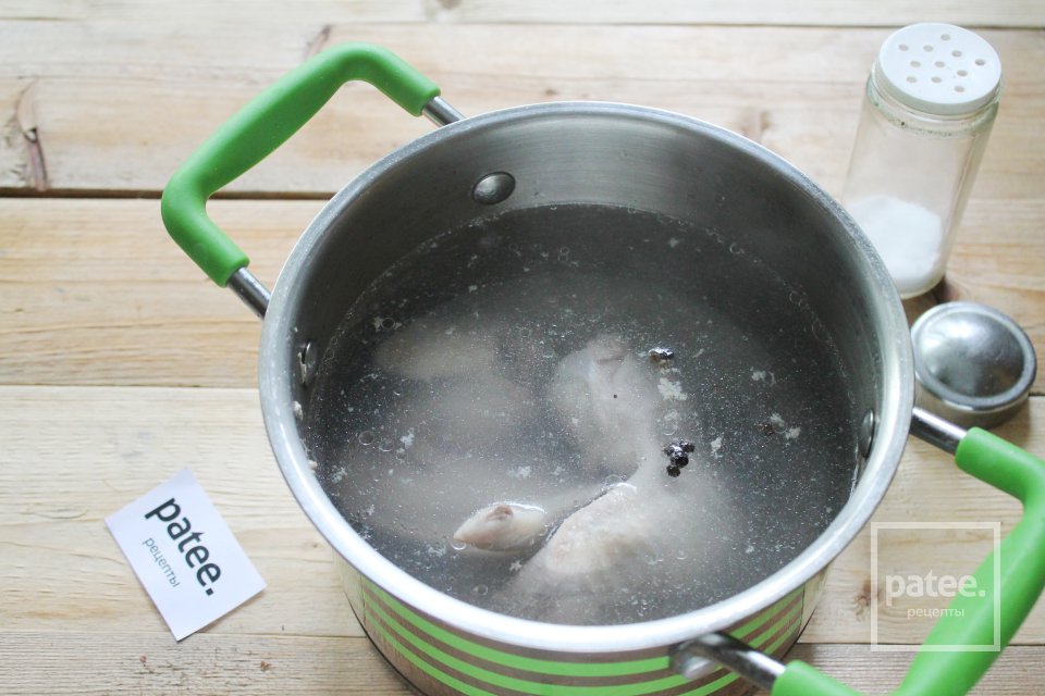 Сырный суп по-французски с курицей - Шаг 4