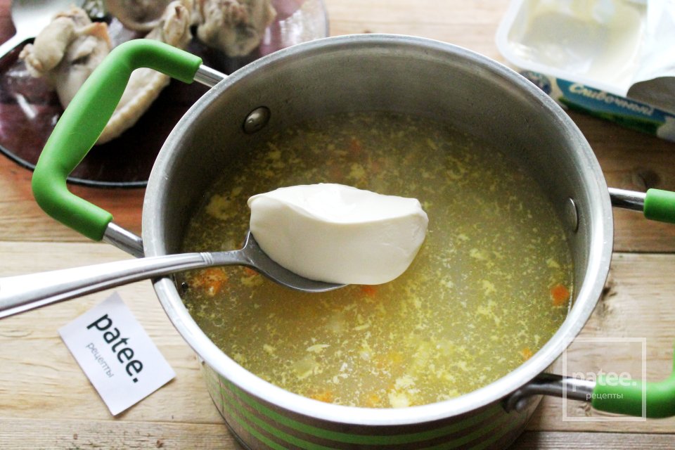 Сырный суп по-французски с курицей - Шаг 15