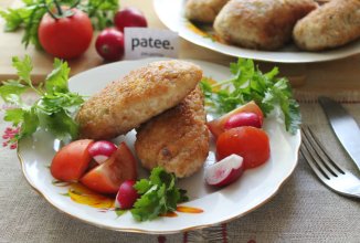 Зразы куриные с сыром и зеленью