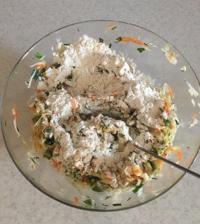 Овощные оладьи - Шаг 5