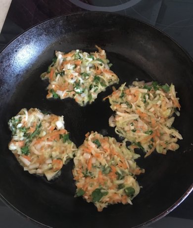 Овощные оладьи - Шаг 6