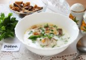 Сырный суп по-французски с курицей