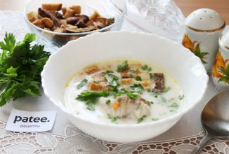 Сырный суп по-французски с курицей