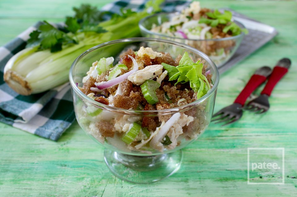 Салат с курицей и сельдереем - Шаг 13