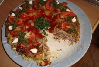 Вкусная кабачковая запеканка