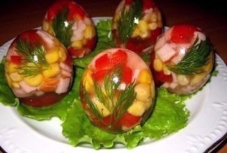 Заливные яйца