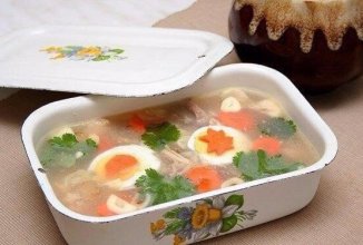 Куриный холодец