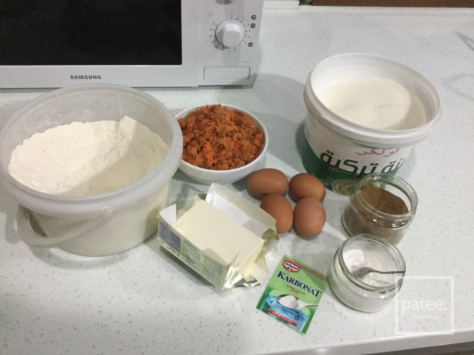 Морковно яблочный пирог - Шаг 1