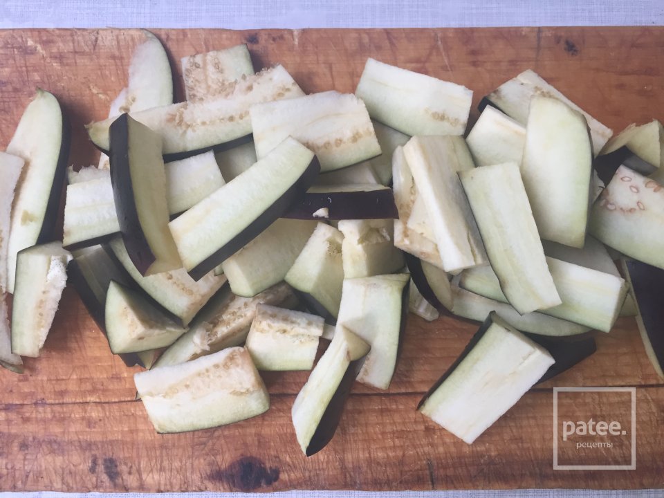 Салат из баклажан - Шаг 1