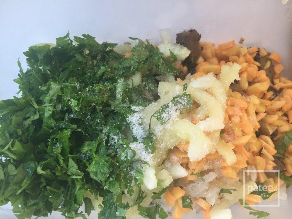 Салат из баклажан - Шаг 10