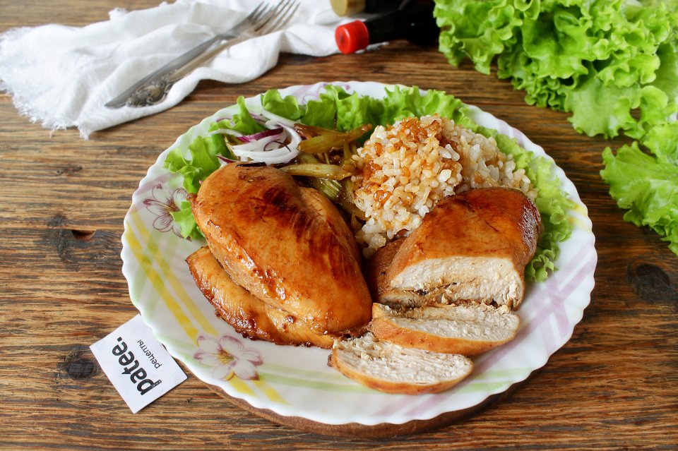 Куриная грудка с медом и соевым соусом рецепт с