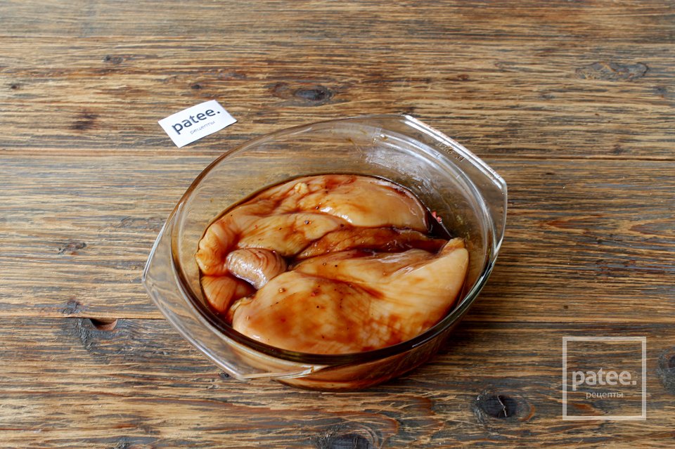 Куриная грудка с медом и соевым соусом - Шаг 6