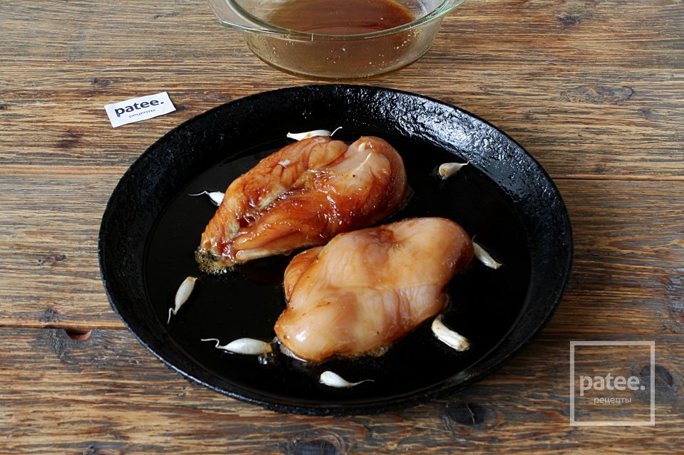 Куриная грудка с медом и соевым соусом - Шаг 9