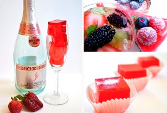 Желе-шоты из шампанского