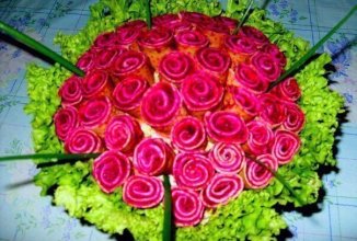 Салат "Розы"