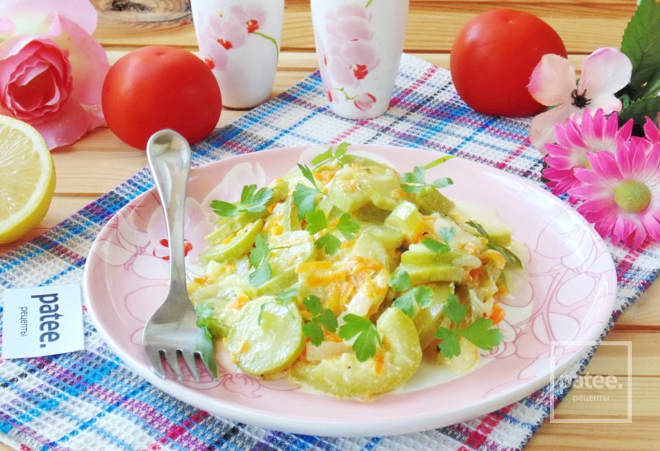 Кабачки по-венгерски - Шаг 12