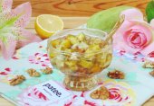 Варенье из кабачков с лимоном и орехами "Изумрудное"