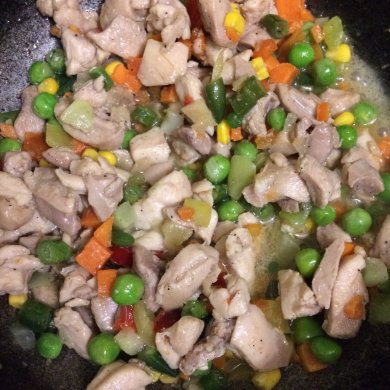 Кесадия с курицей и сыром - Шаг 2