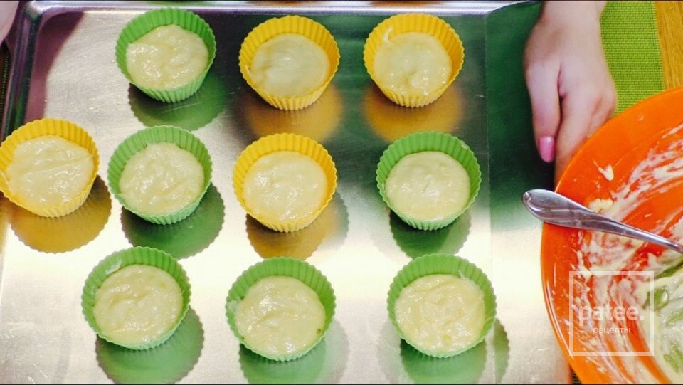 Влажные лимонные кексы - Шаг 5