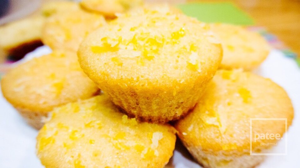 Влажные лимонные кексы - Шаг 7