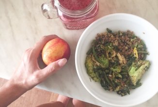 Брокколи с гарниром. ПП рецепт