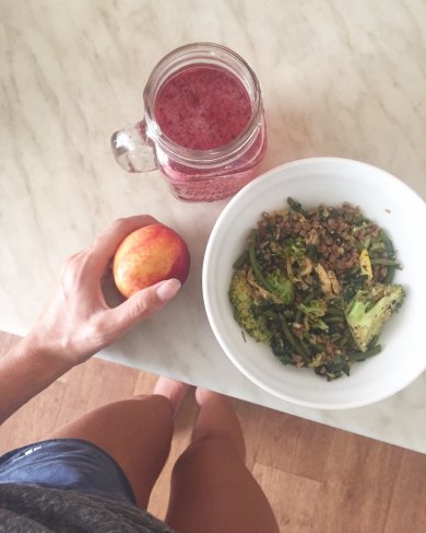 Брокколи с гарниром. ПП рецепт