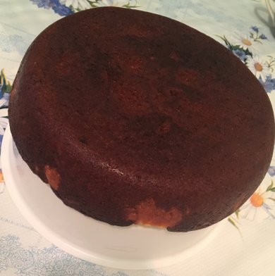 Шоколадный пирог с творожными шариками в мультиварке - Шаг 13