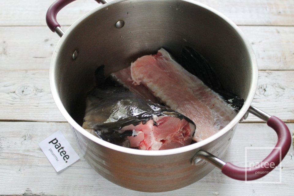 Уха из карпа - Шаг 2