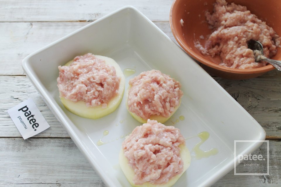 Фаршированные кабачки в духовке - Шаг 8