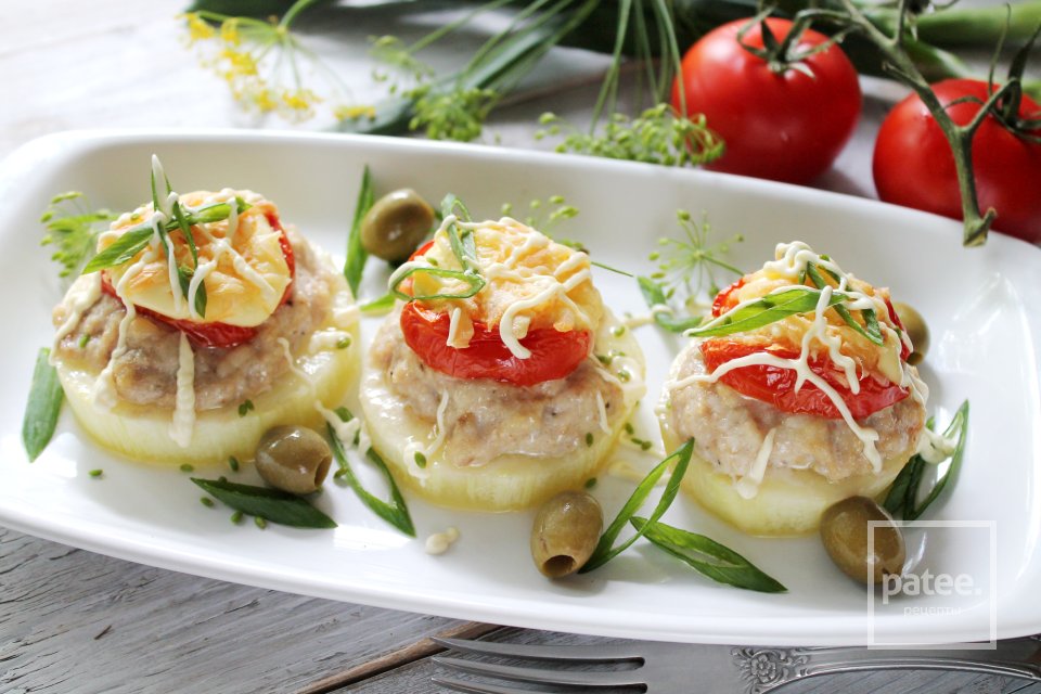 Фаршированные кабачки в духовке - Шаг 16