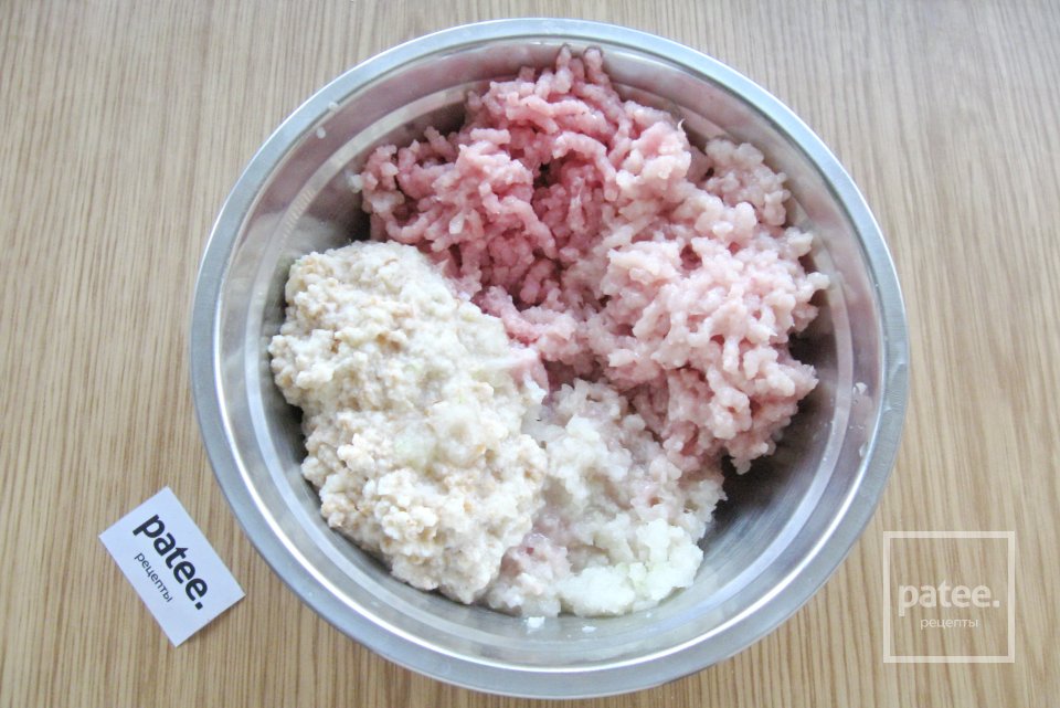 Мясные зразы с баклажанами - Шаг 4