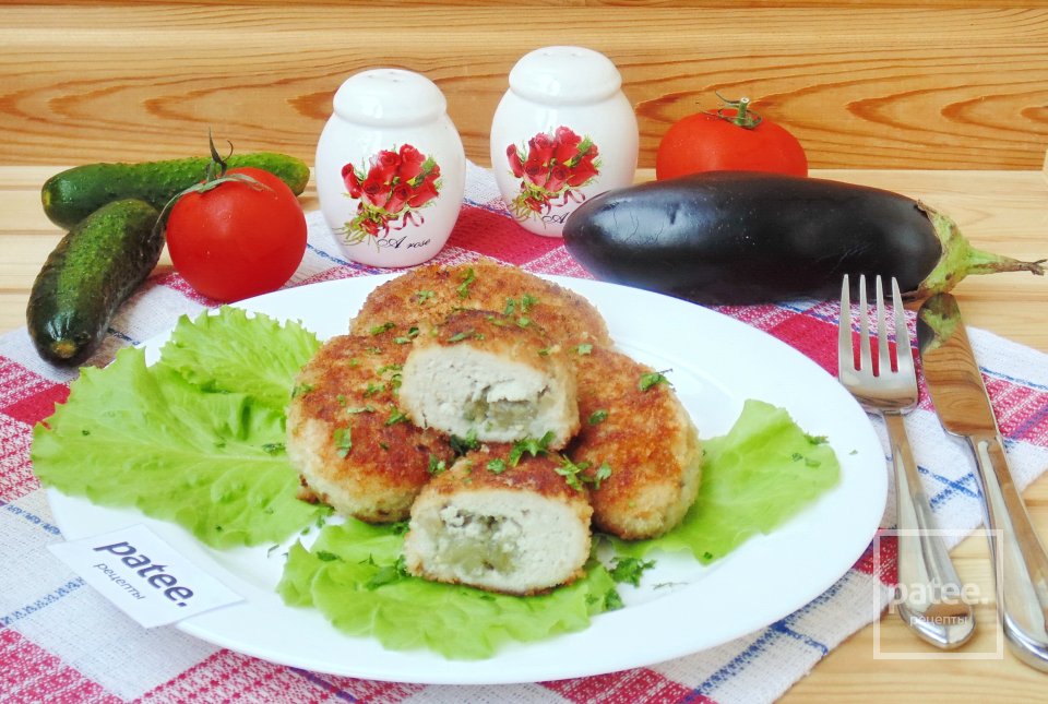 Мясные зразы с баклажанами - Шаг 20