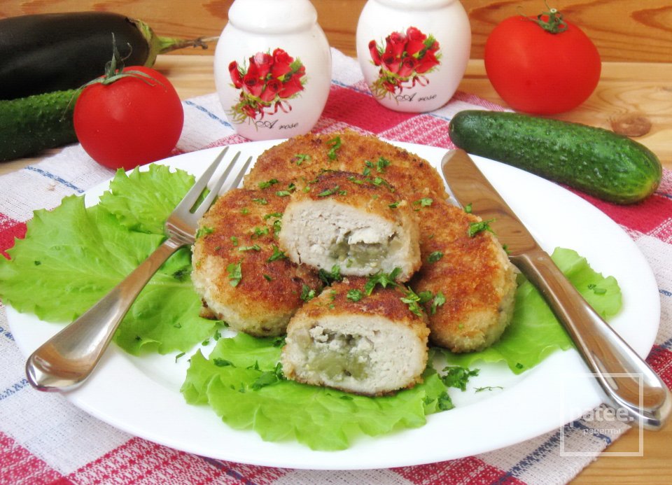 Мясные зразы с баклажанами - Шаг 21