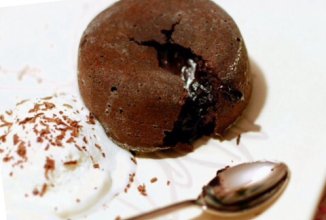 Тающий шоколад  Фондан