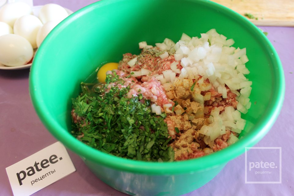 "Птичьи гнезда" - Шаг 4