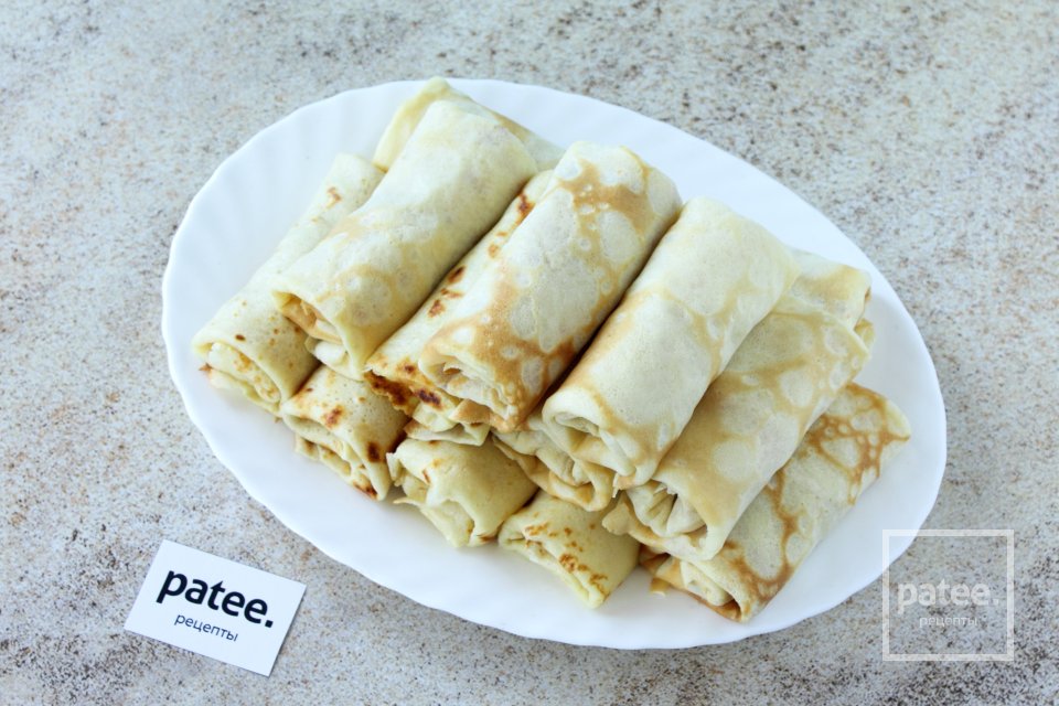 Блины с курицей - Шаг 13