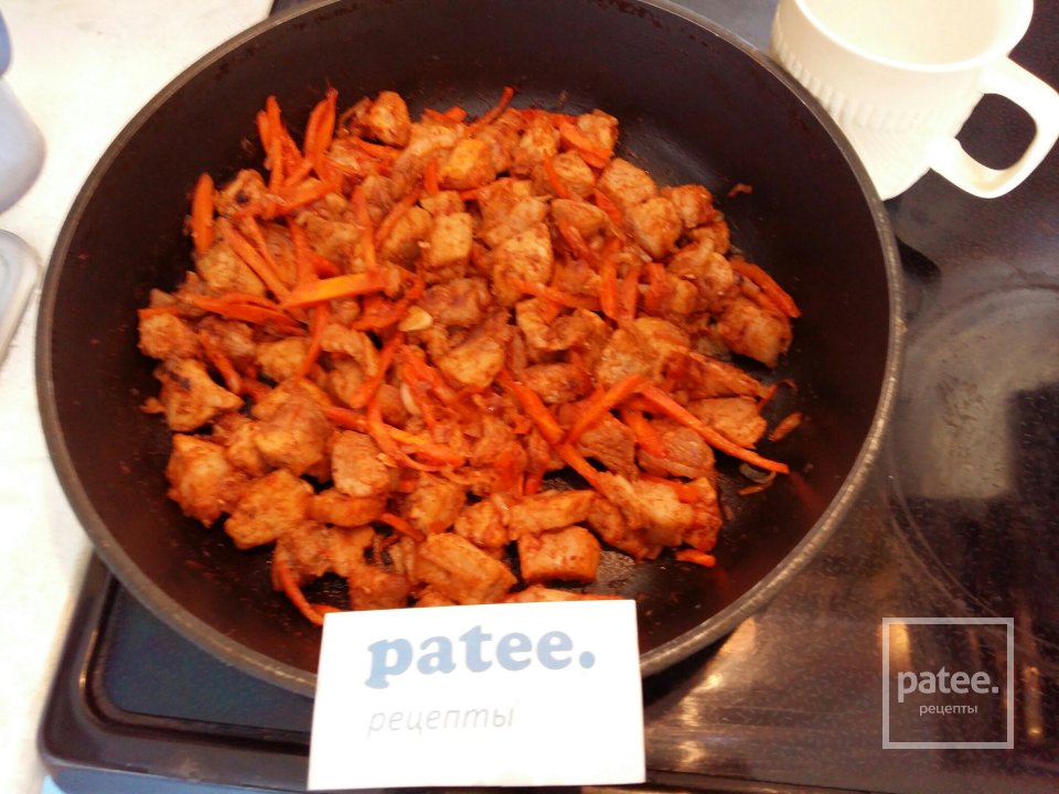 Паста с мясом и овощами по- восточному - Шаг 12