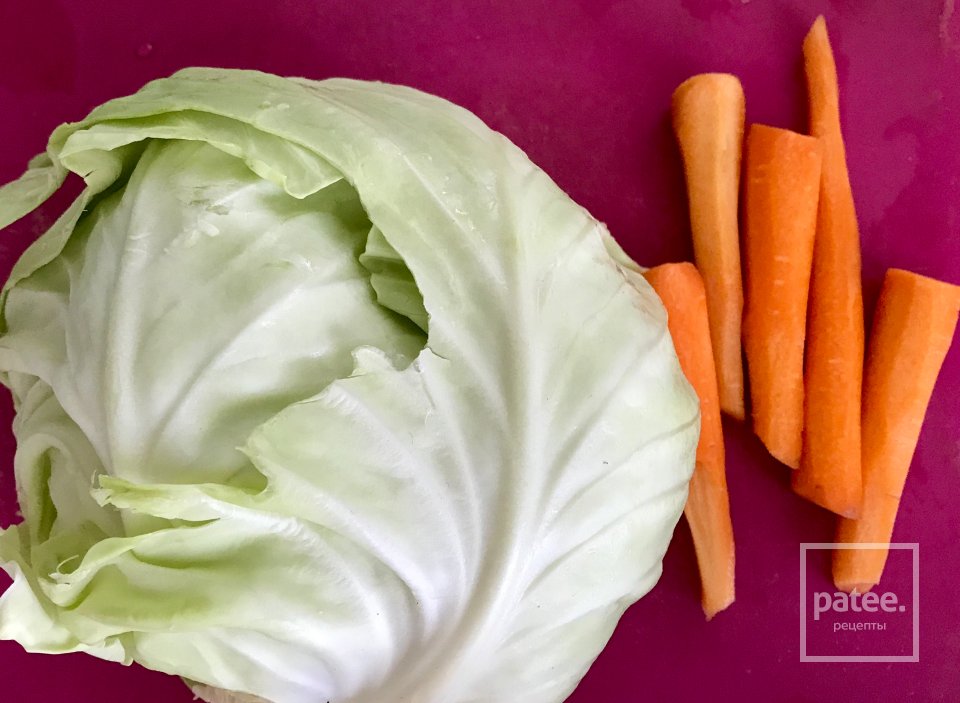 Тушёная капуста - Шаг 1