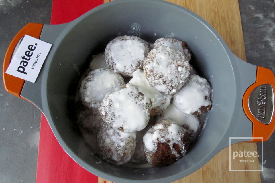 Тефтели с сыром - Шаг 14