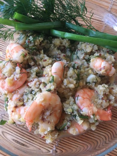 Чечевичное рагу с креветками - Шаг 1