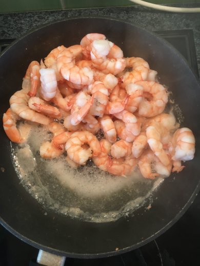 Чечевичное рагу с креветками - Шаг 2