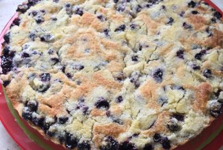 Сухой ягодный пирог💛💝