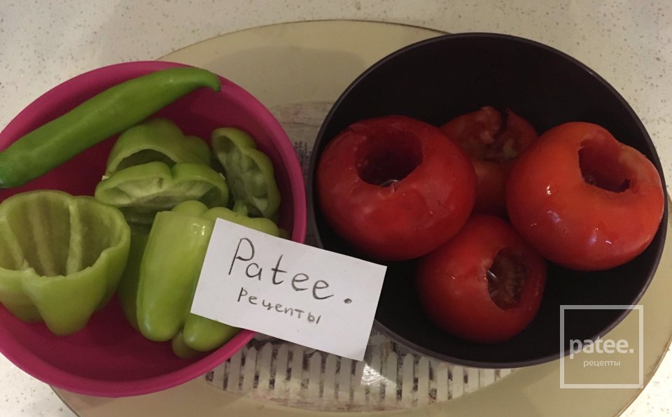 Бадымчан долмасы (Долма из баклажана) - Шаг 10