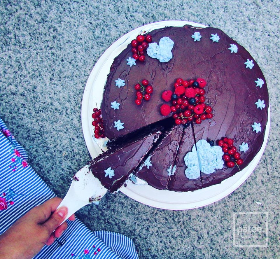 Торт Темный Ларри - Шаг 3